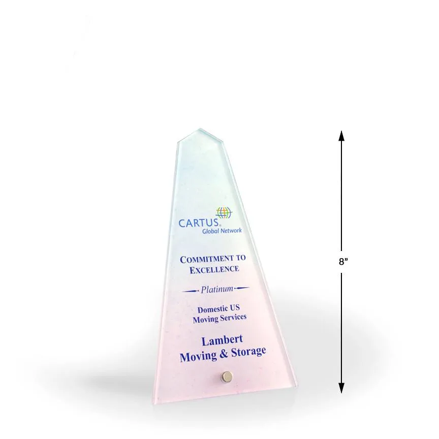 Luxor Acrylic Award, Small 8"x4.75"