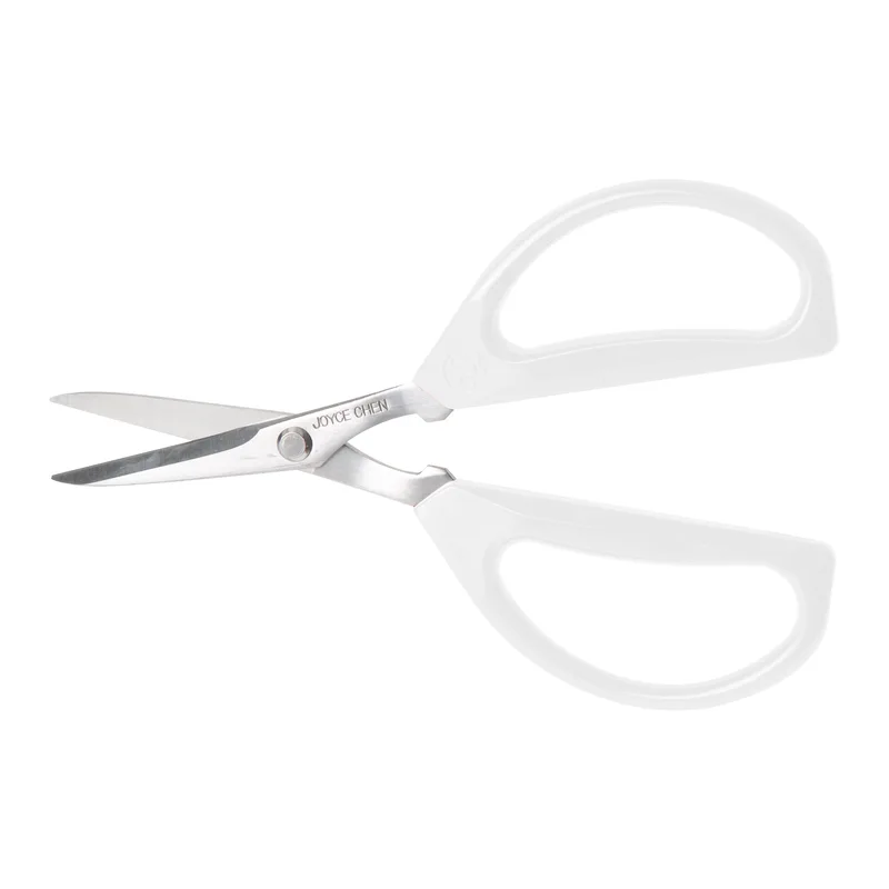 KitchenSupply Joyce Chen - Original Unlimited Kitchen Scissors W/White Handles