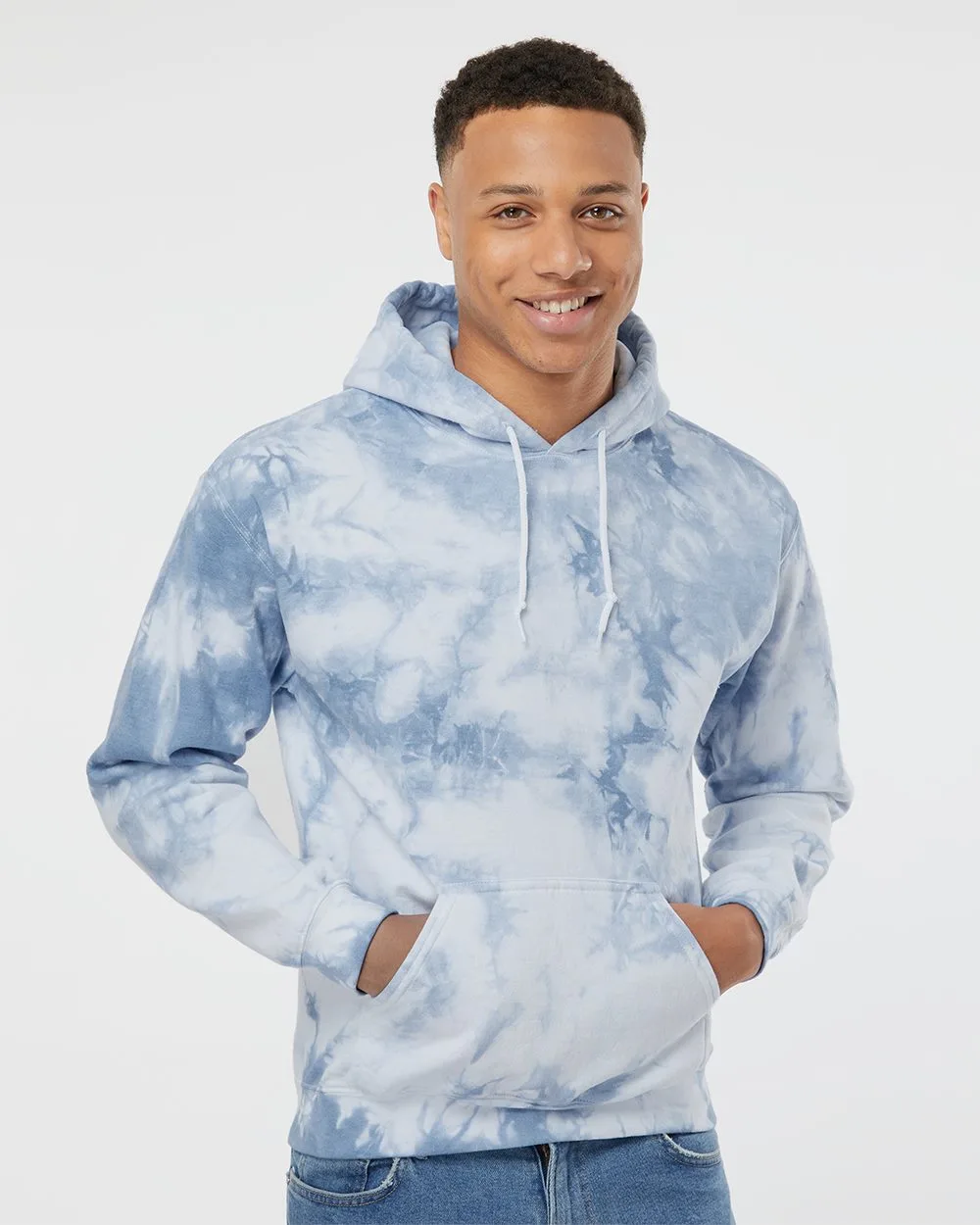 COLORTONE® Unisex Crystal Wash Hooded Sweatshirt view 2