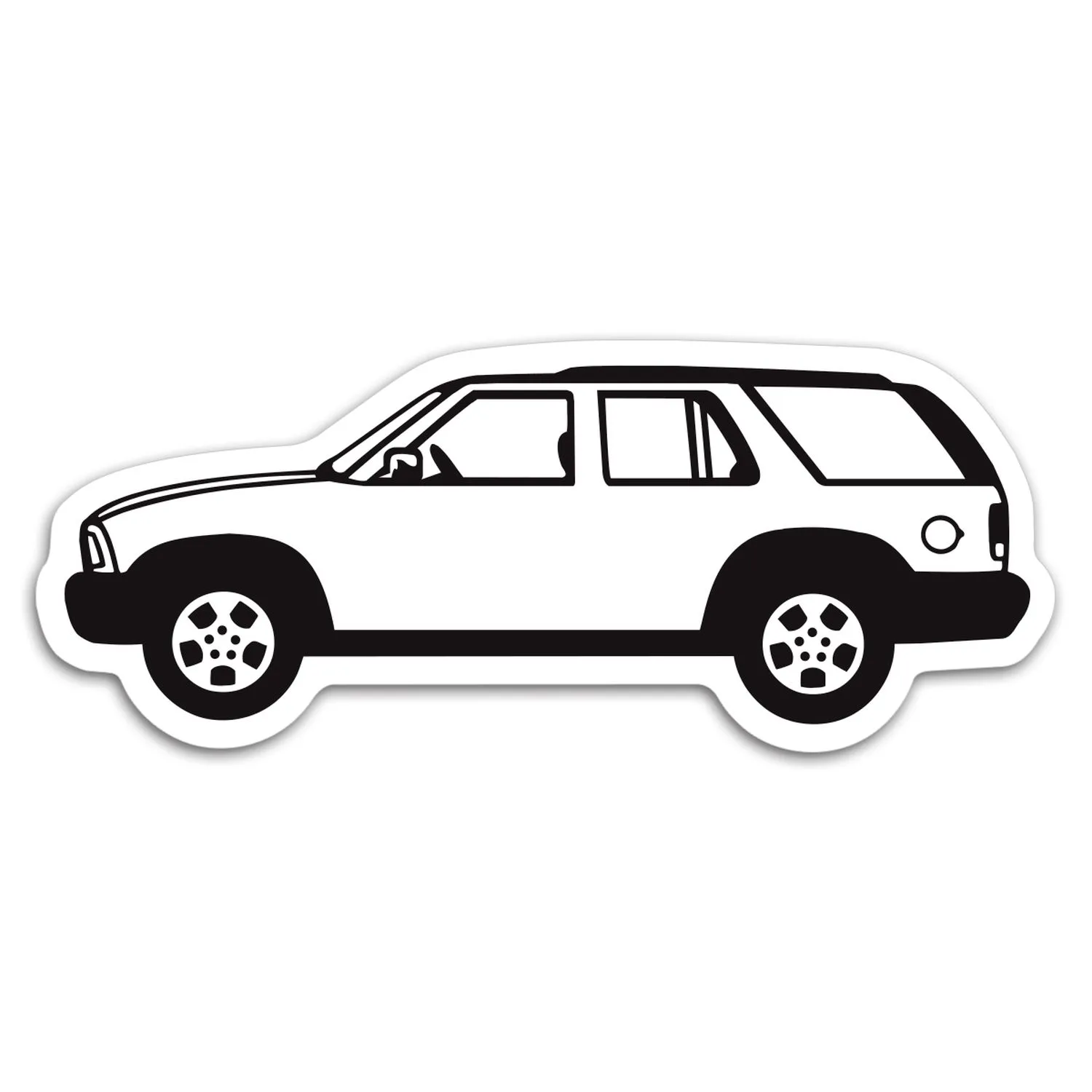 Sport Utility Vehicle Magnet view 2