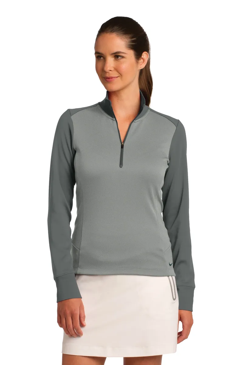 Nike Women's Dri-FIT 1/2-Zip Cover-Up. view 2