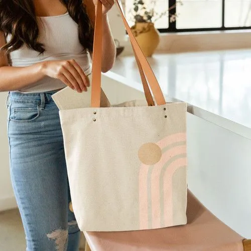 Natural Canvas Beige Blank Lifestyle