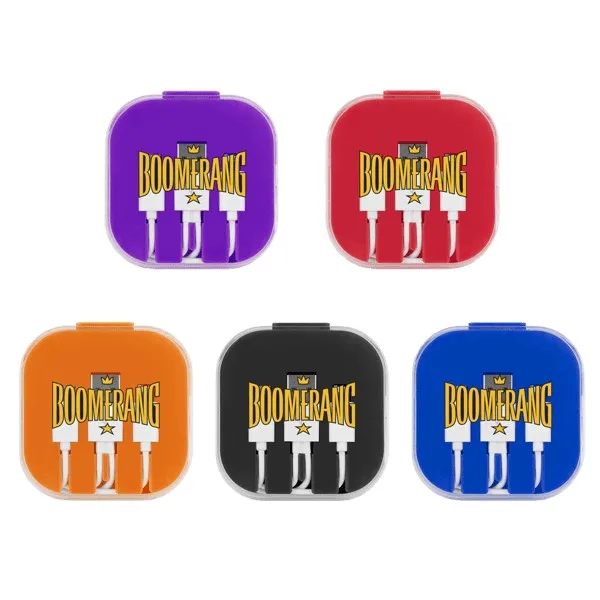 3 Piece Charging Cable Set with Phone Holder view 7