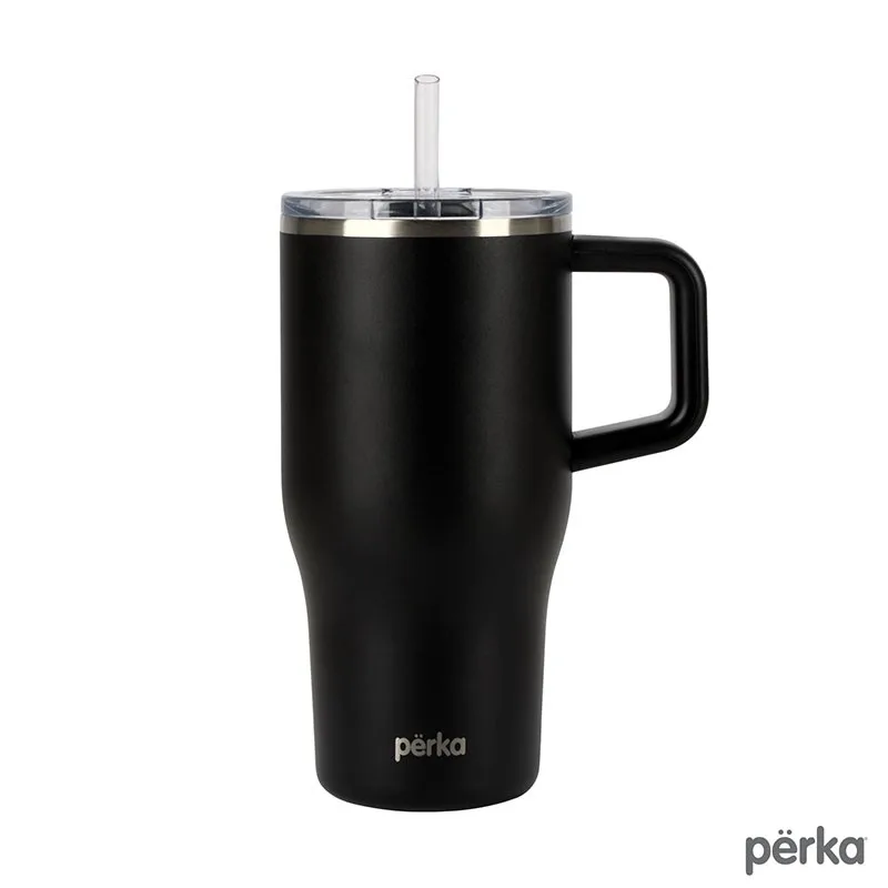 Perka Myrton 20 oz. Double Wall, Recycled Stainless Steel Travel Mug view 3