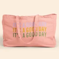 BABS Oversized Tote - Colored Canvas — Fruit Punch