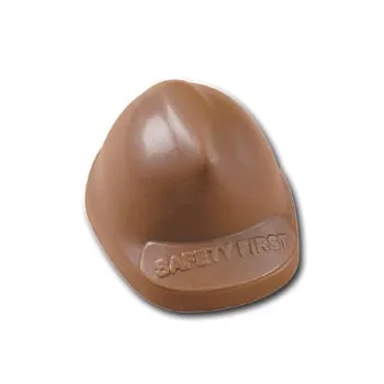 Molded Chocolate Hard Hat view 2