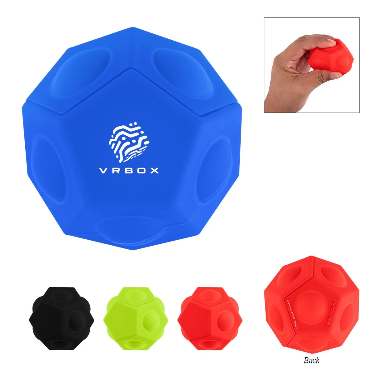 Geo Ball Push Pop Toy view 2