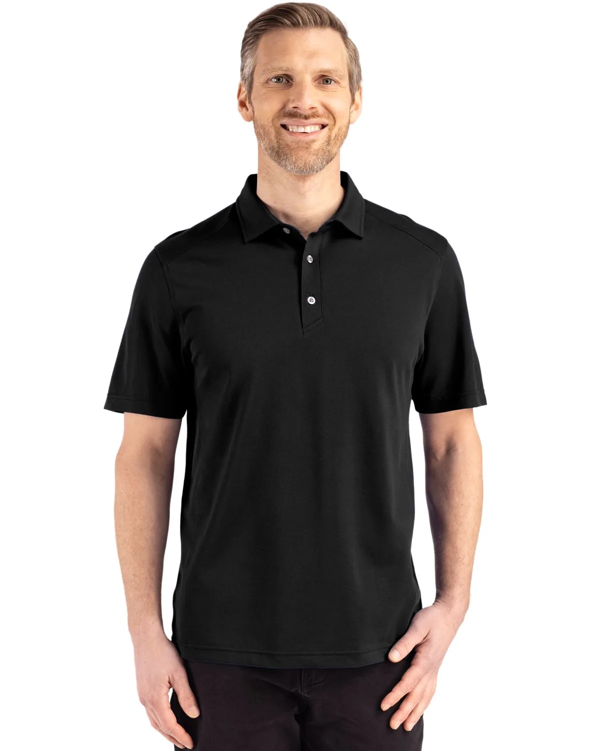 Cutter & Buck Advantage Refresh Epic Confidence Recycled Tri-Blend Pique Mens Big & Tall Polo