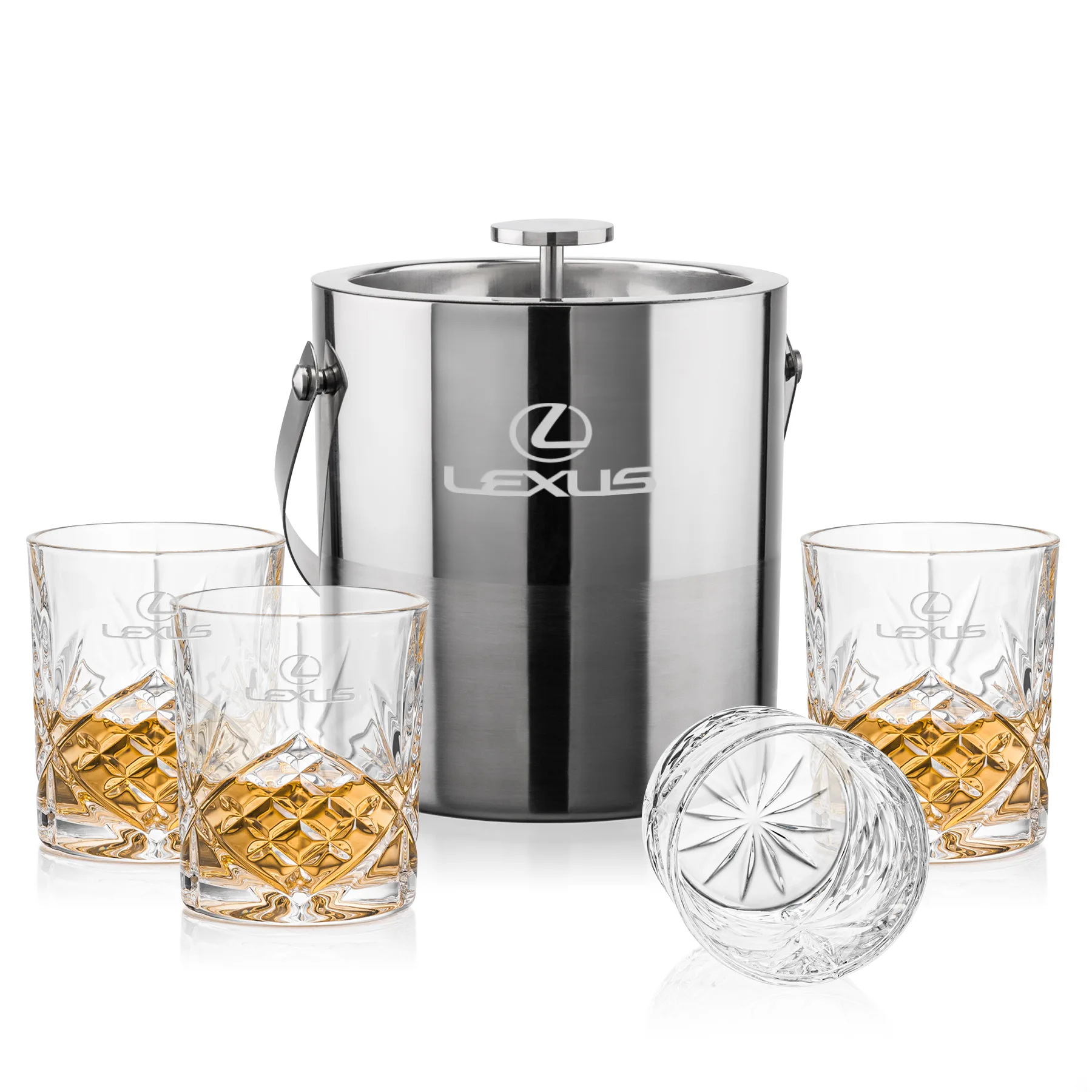 Catania Bucket Set, Laser Engraving, Set of 5