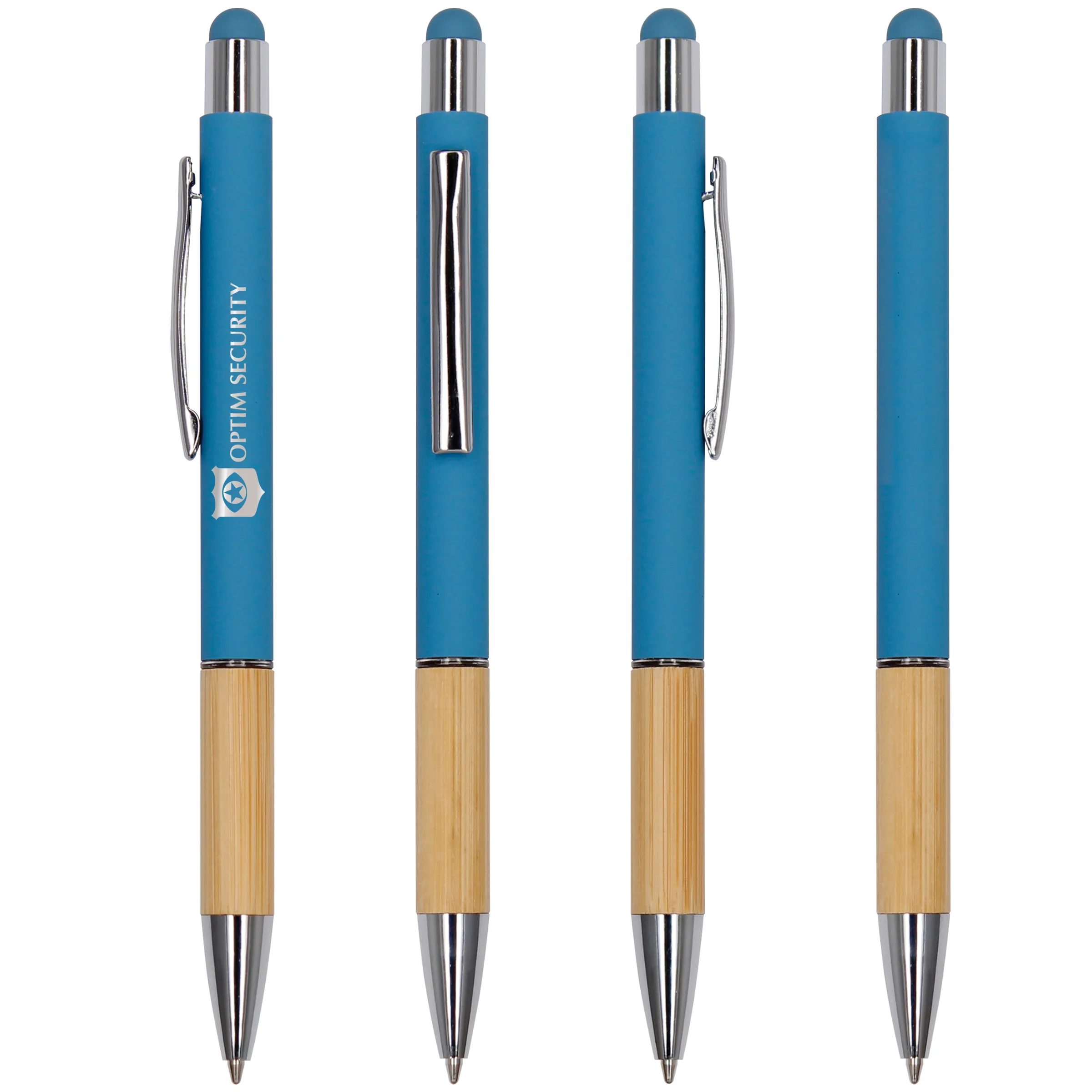 Saratoga Bamboo Grip Stylus Pen view 2