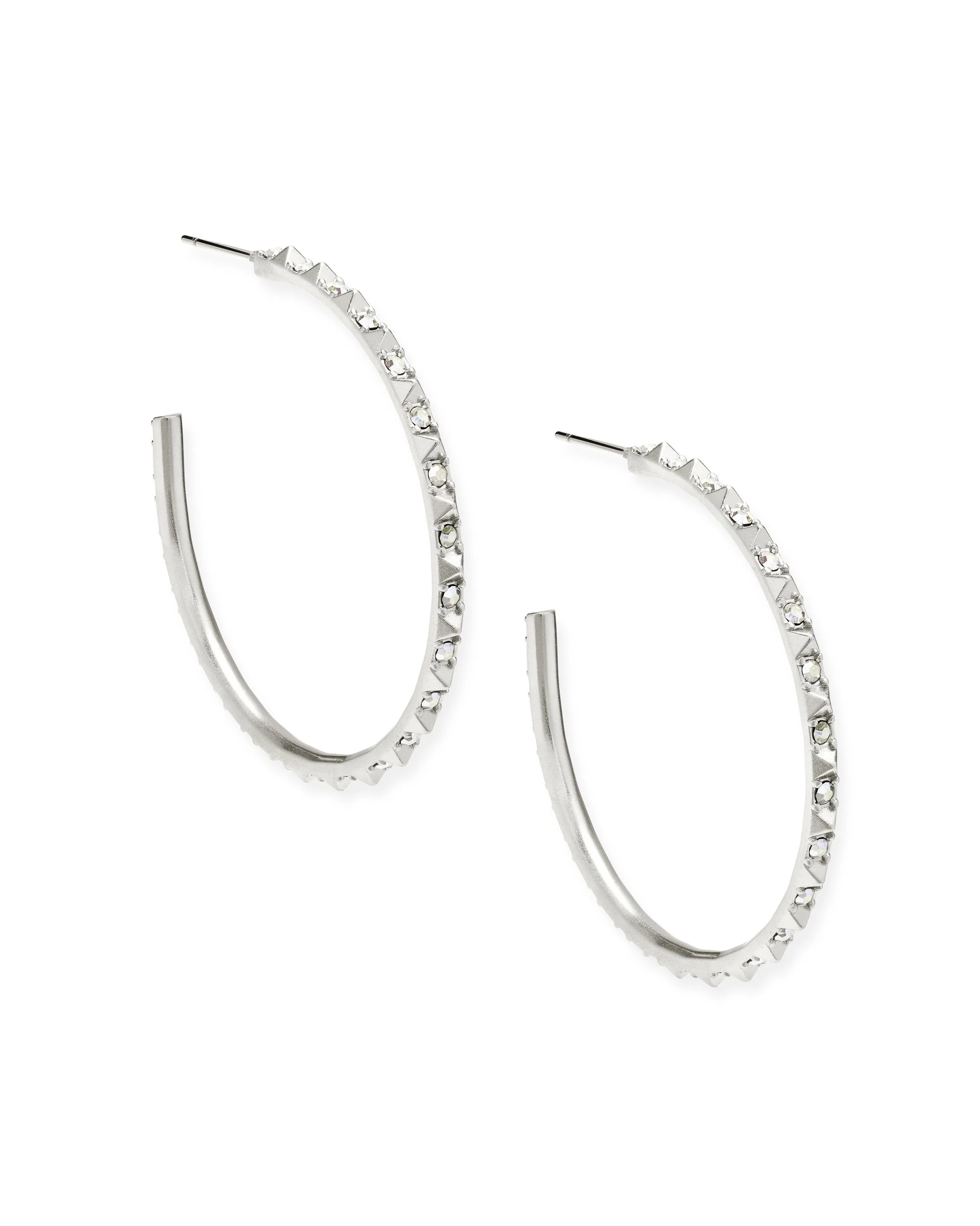 Kendra Scott Veronica Hoop Earrings - Silver