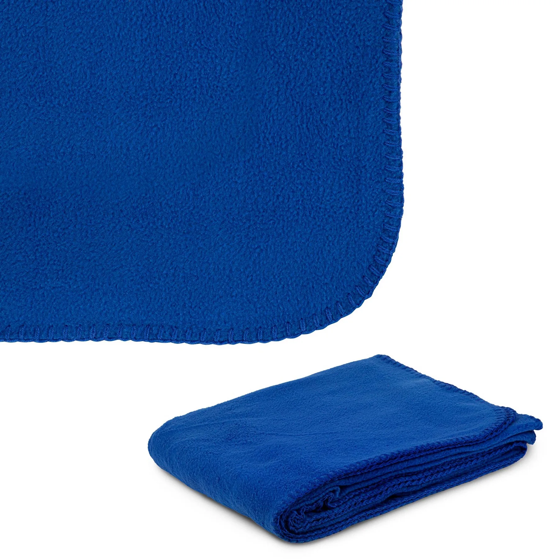 260g Anti-Pill Embroidered Fleece Throw Blanket 50" X 60" view 3