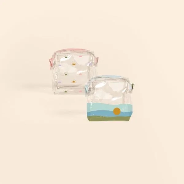 Mod Pouch - Large - Clear Vinyl