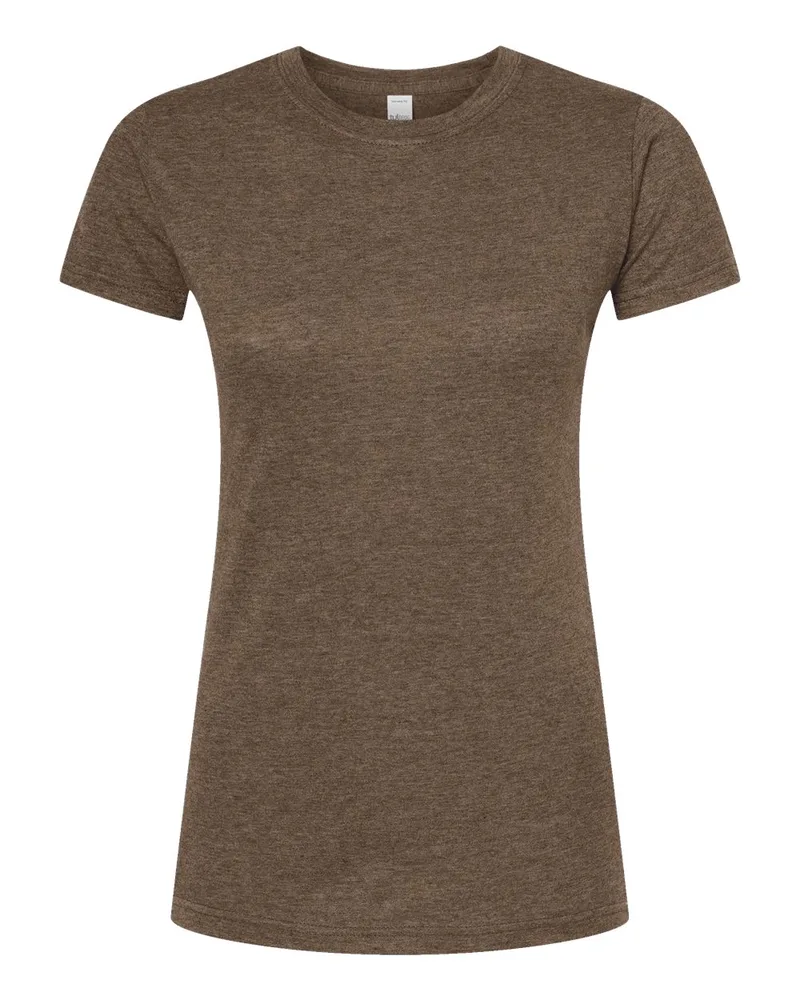 Tultex® Women's Poly-Rich Slim Fit Short Sleeve T-Shirt view 4