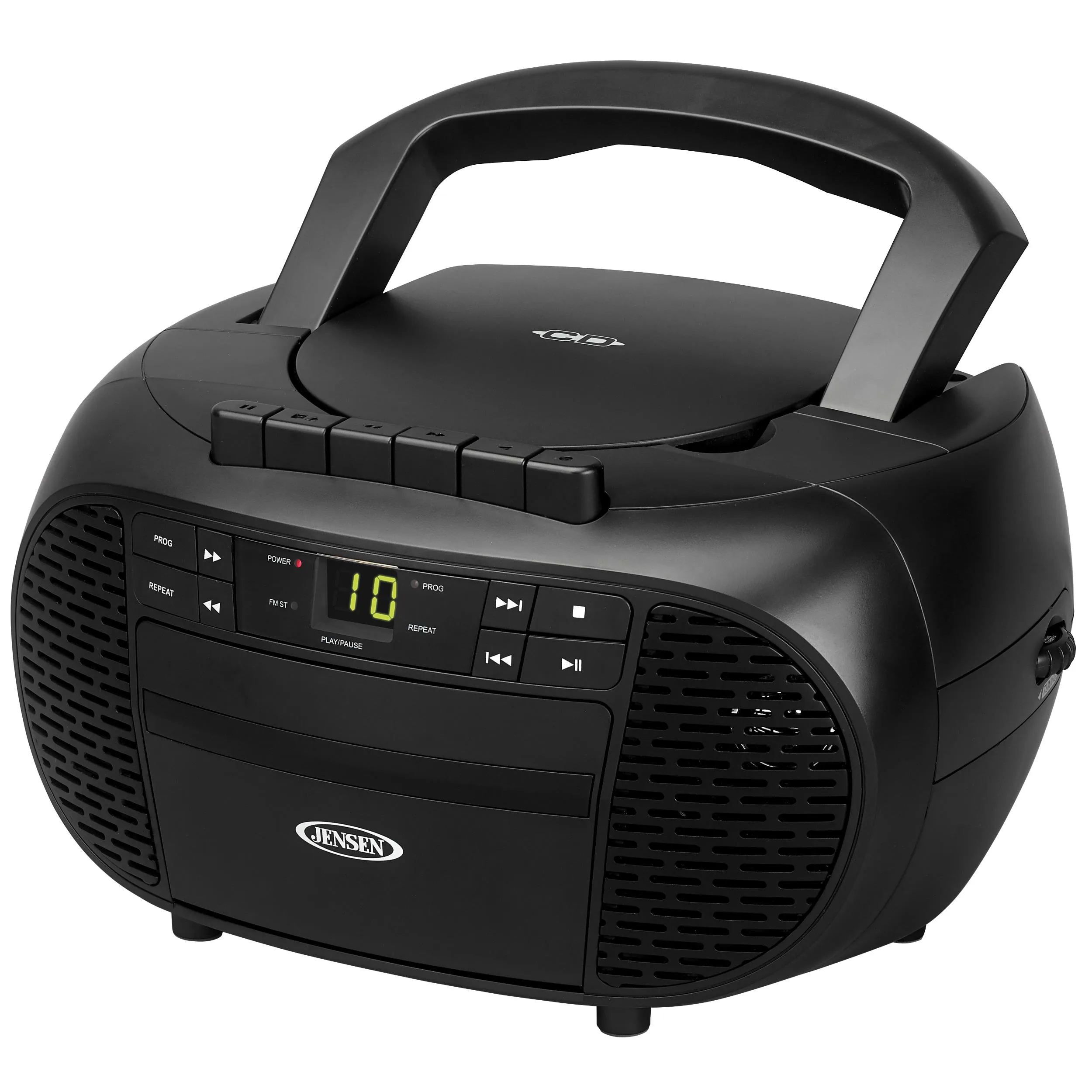 Jensen Audio Portable Stereo Cd Cassette Recorder w/Am/Fm Radio