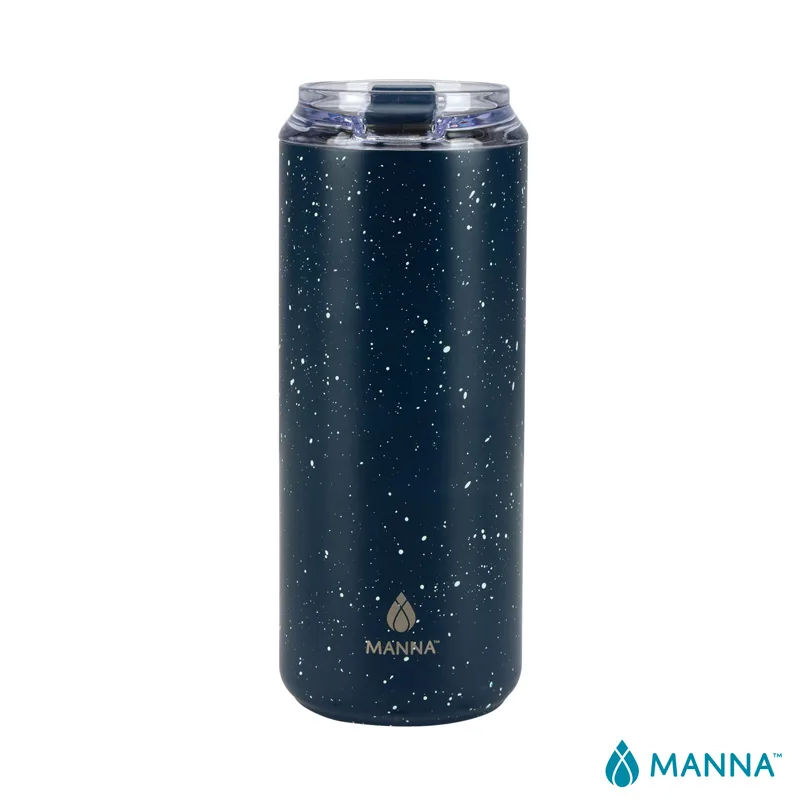 Manna Tall Boy 18 oz. Double Wall Stainless Steel Tumbler w/ Speckled Finish view 2