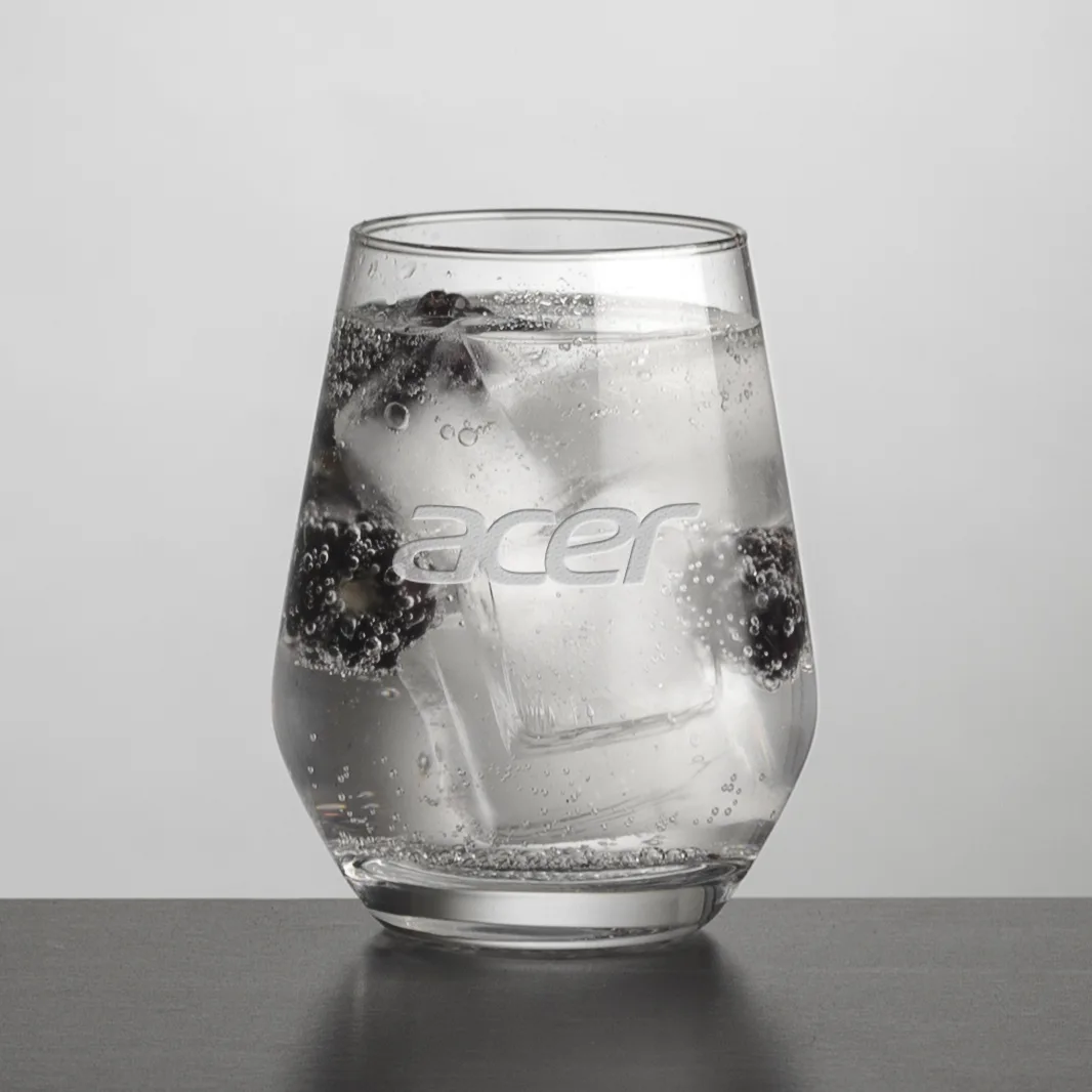 Glass Only, Deep Etch, Double Old Fashioned