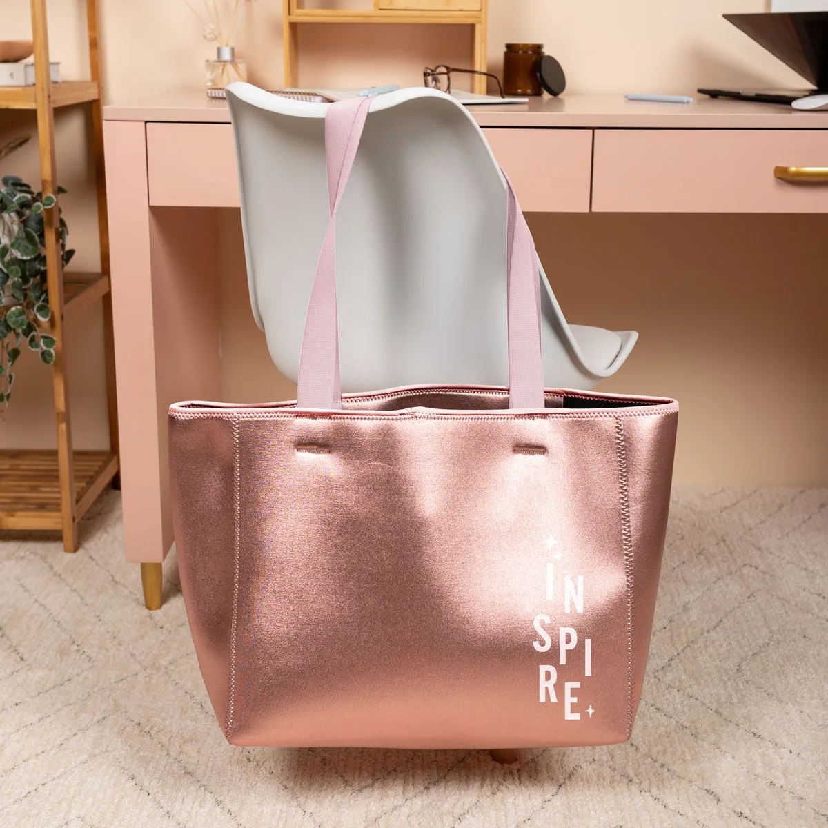 Metallic Rose Gold/Various Logo Lifestyle