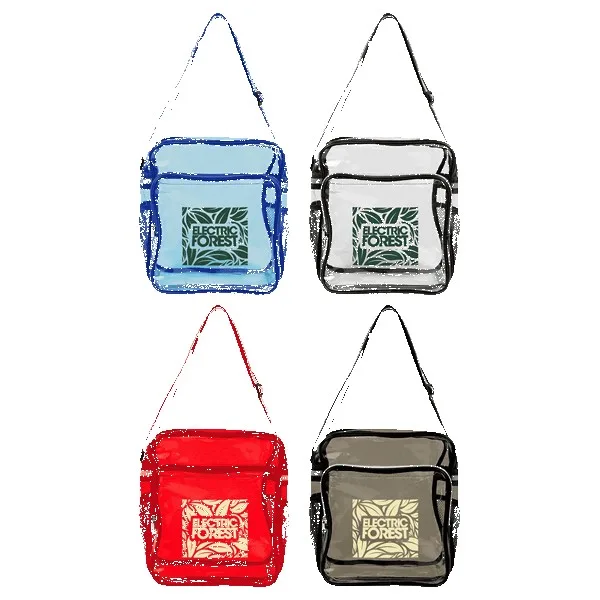 New Orleans Clear Commuter Crossbody