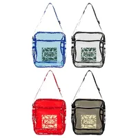 New Orleans Clear Commuter Crossbody — Blue
