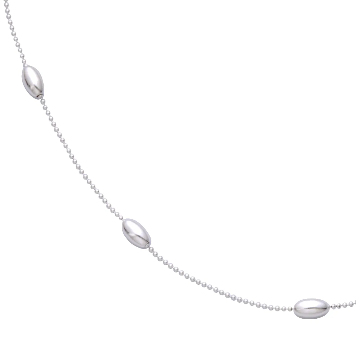 Jilco Inc Contemporary Necklace - Sterling Silver