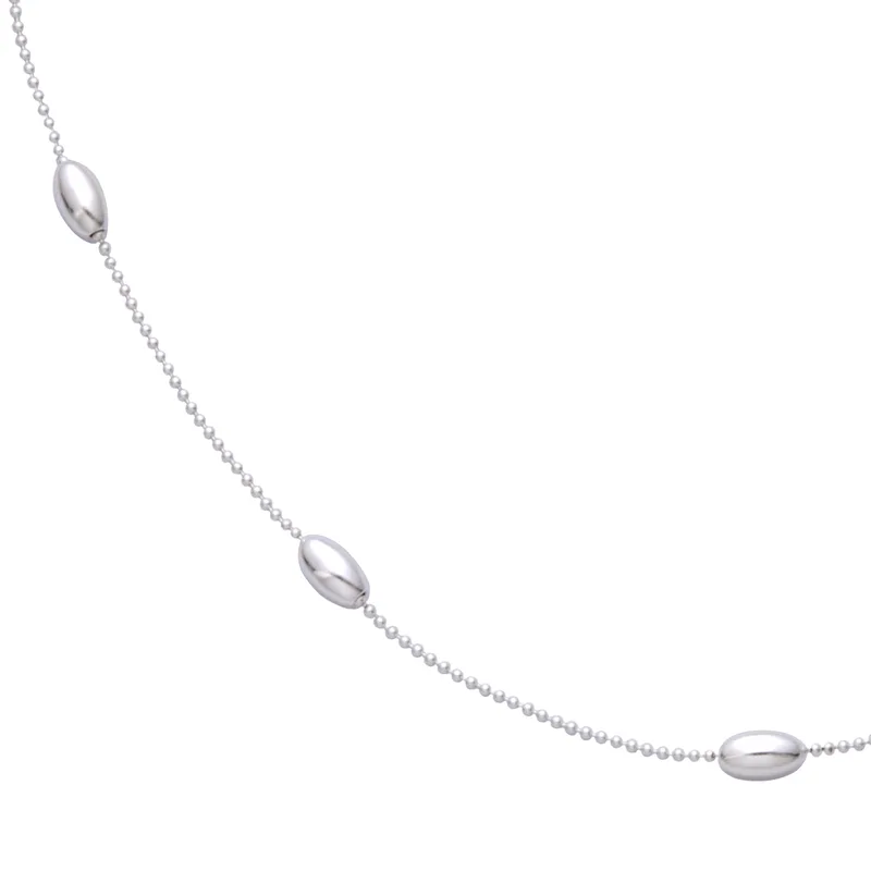 Jilco Inc Contemporary Necklace - Sterling Silver