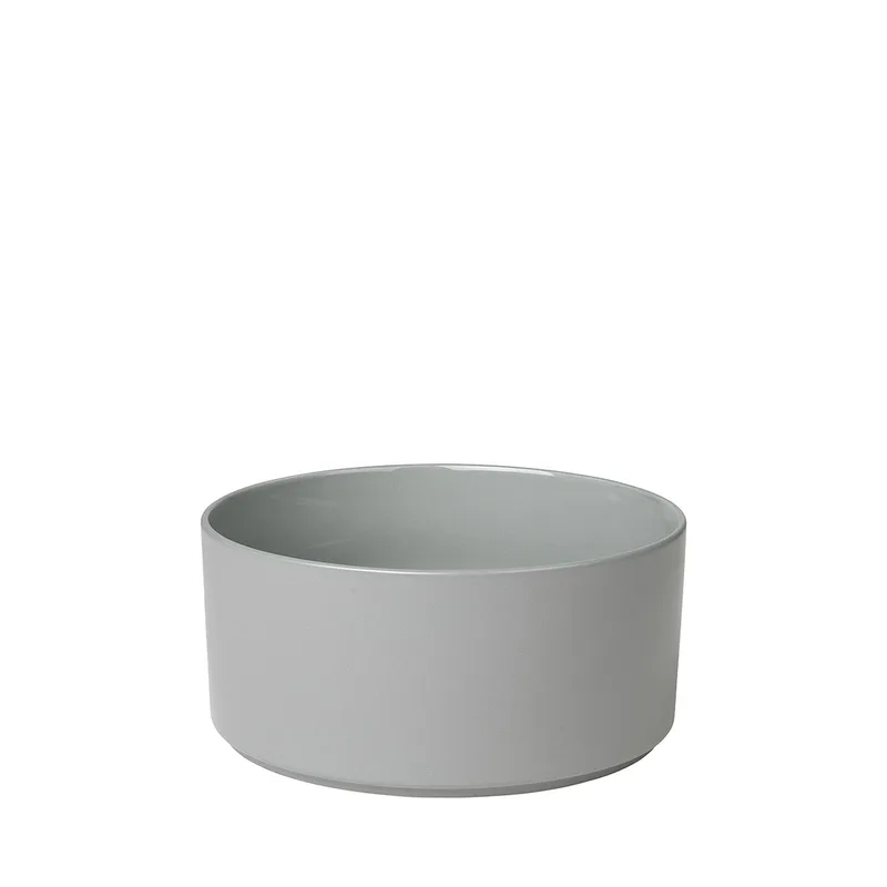 Blomus Pilar 8" Mirage Gray Medium Serving Bowl