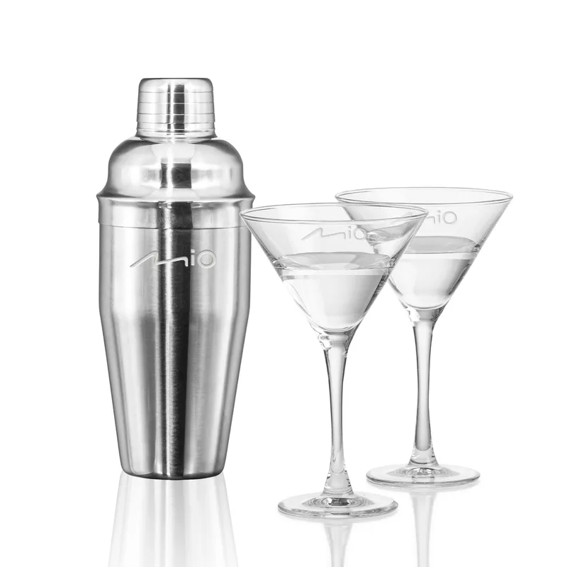 Shaker Martini Set, Shaker & Connoisseur, 3pc Set