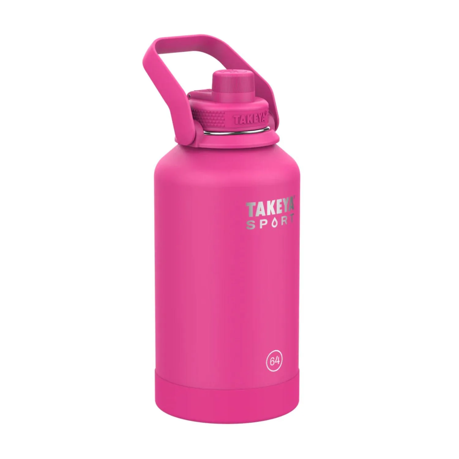 64 oz Takeya® Stainless Steel Insulated Sport Water Bottle w/ Spout Lid view 3