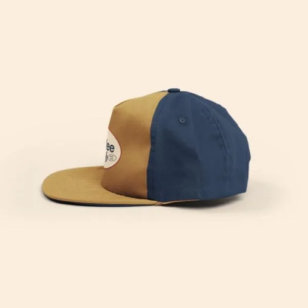 Light Golden Brown/Slate Blue Left Side