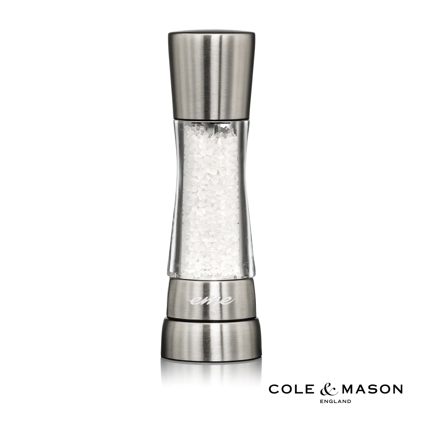 Stainless Steel, Salt Mill 7"