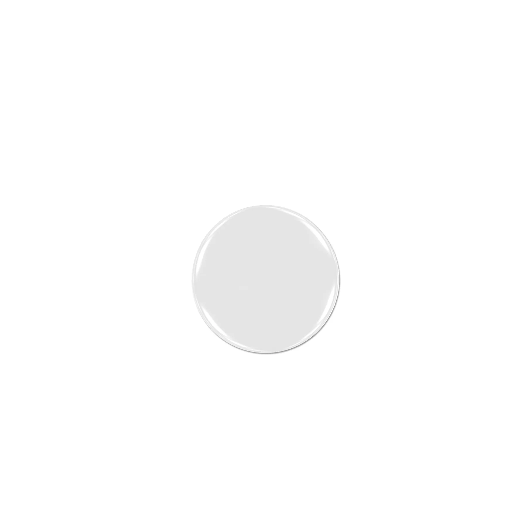 1 1/2" Round Button view 2