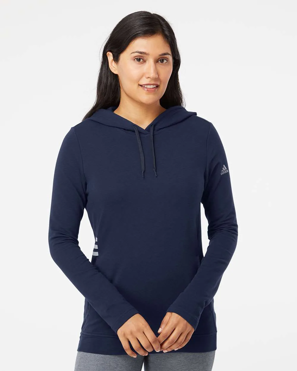 Adidas® Women's Lightweight Hooded Sweatshirt view 3