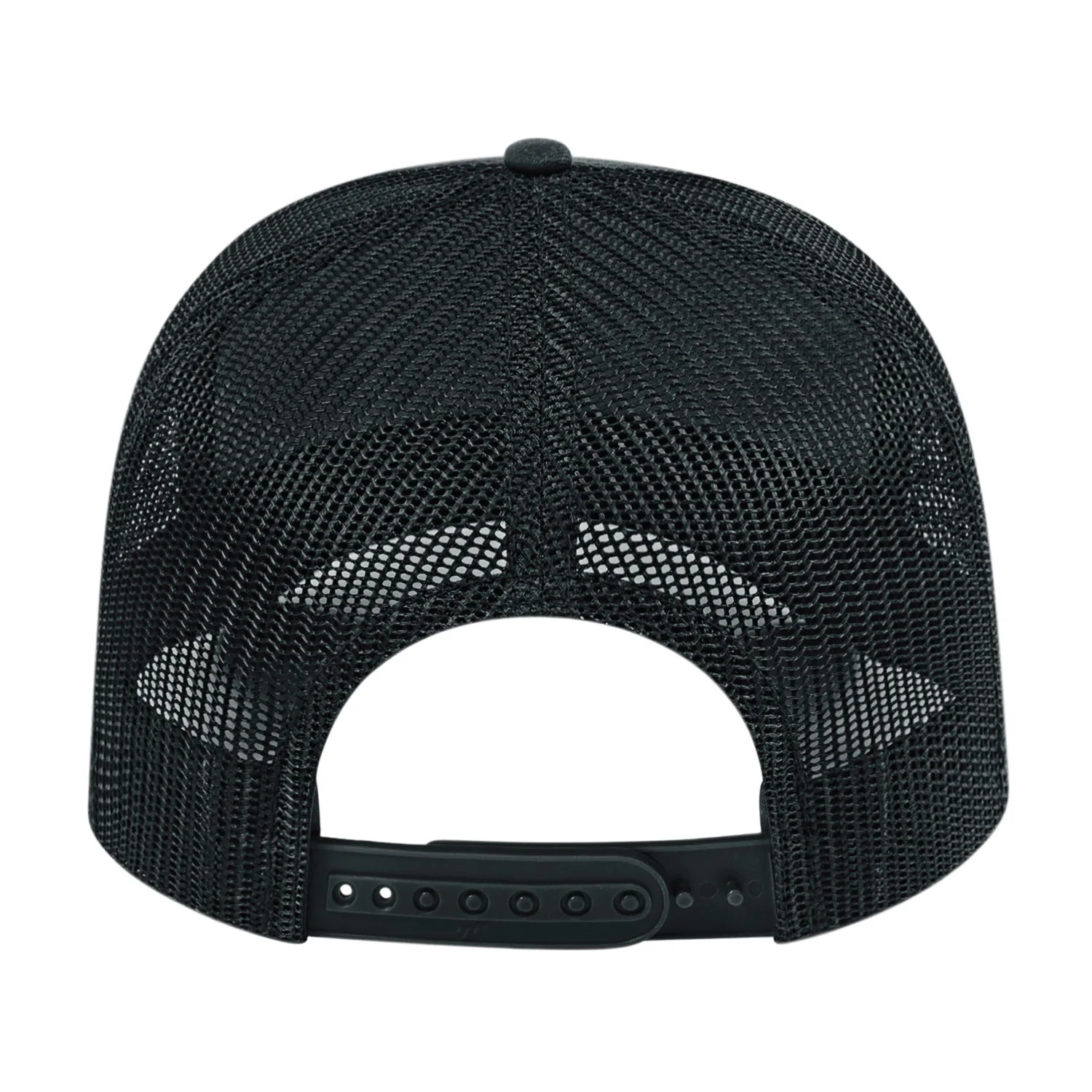 Black Blank Back