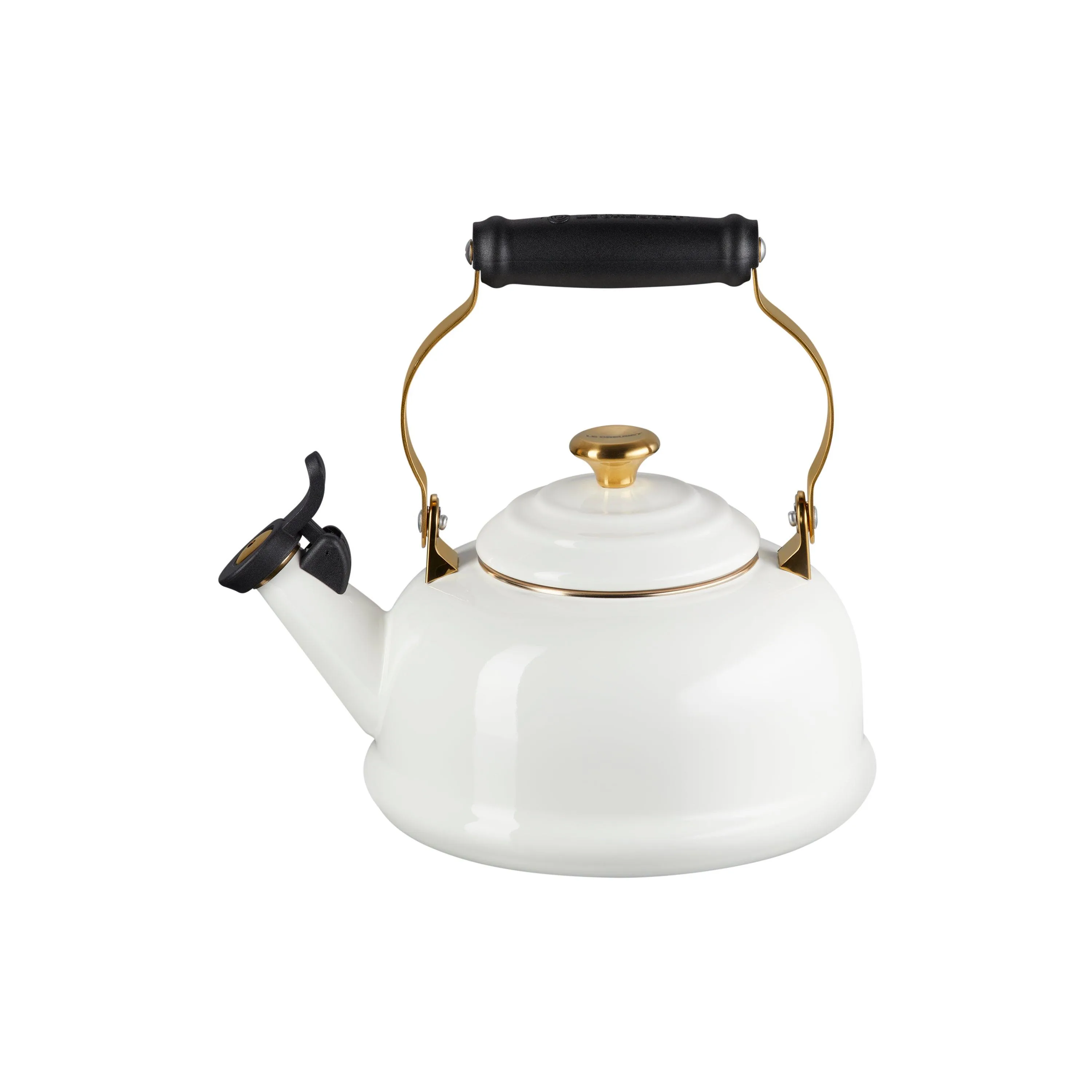 Le Creuset Noel Collection White Classic Whistling Kettle