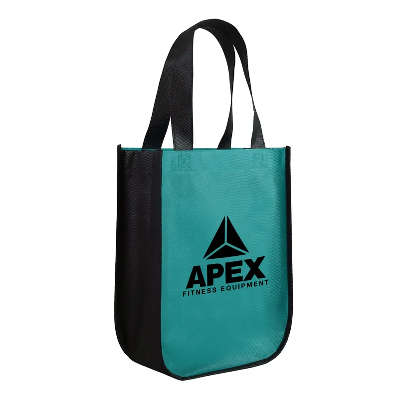 Yuma Curved Bottom Non-Woven Tote Bag view 3