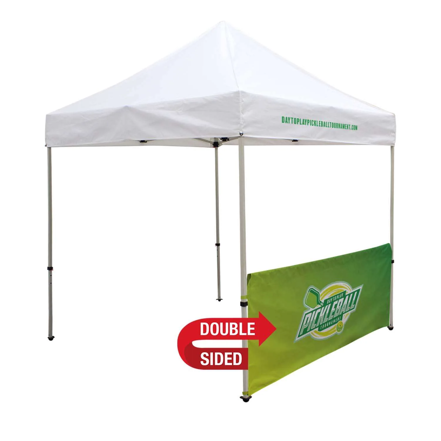 Double-Sided 8' Half Wall (Dye Sublimation)