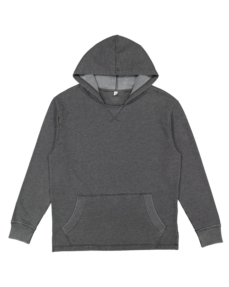 LAT® Unisex Vintage Wash Fleece Hoodie Sweatshirt