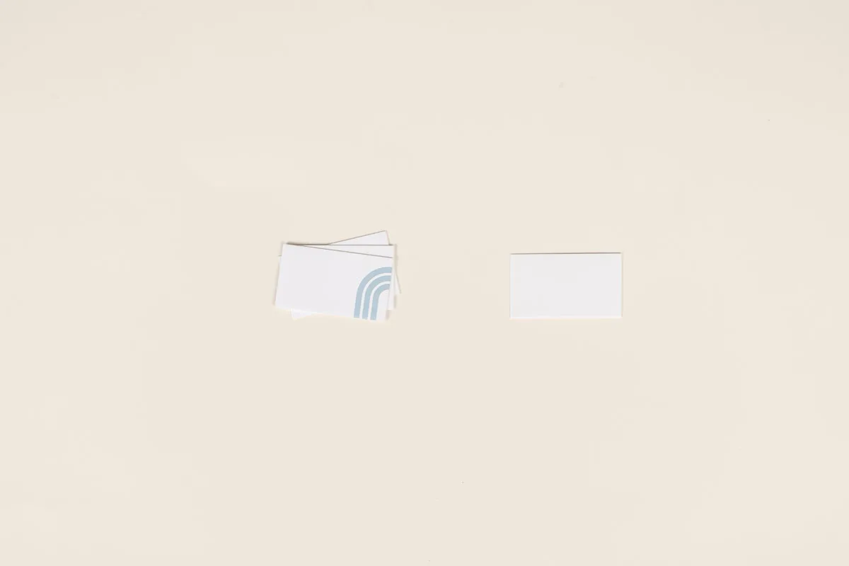2"x3.5" Letterpress Business Card