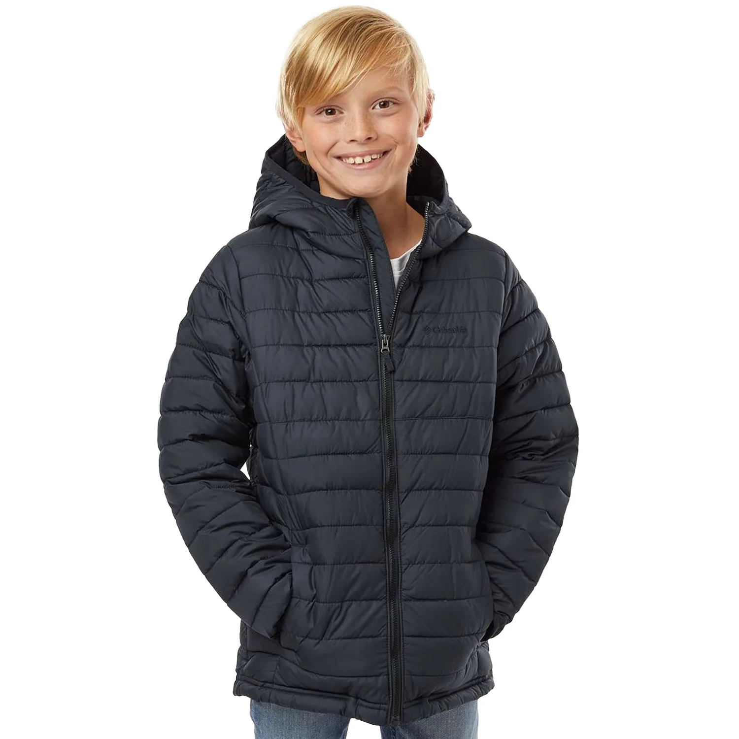 Columbia Youth Powder Lite Hooded Jacket view 5