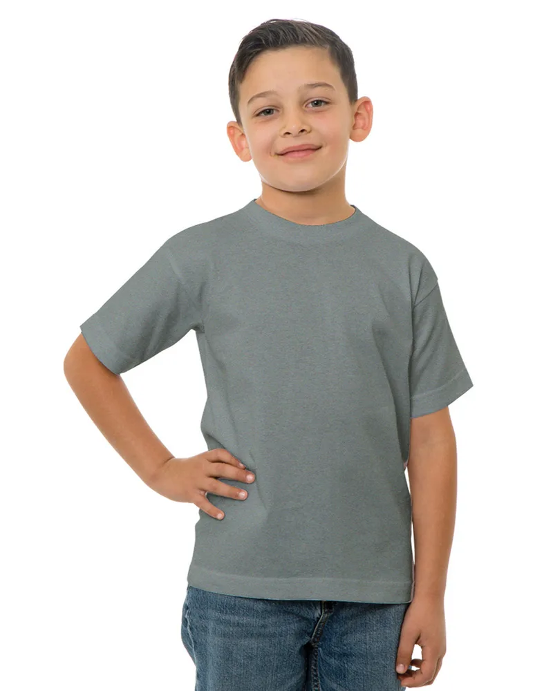 BAYSIDE Youth USA Made Cotton T-Shirt