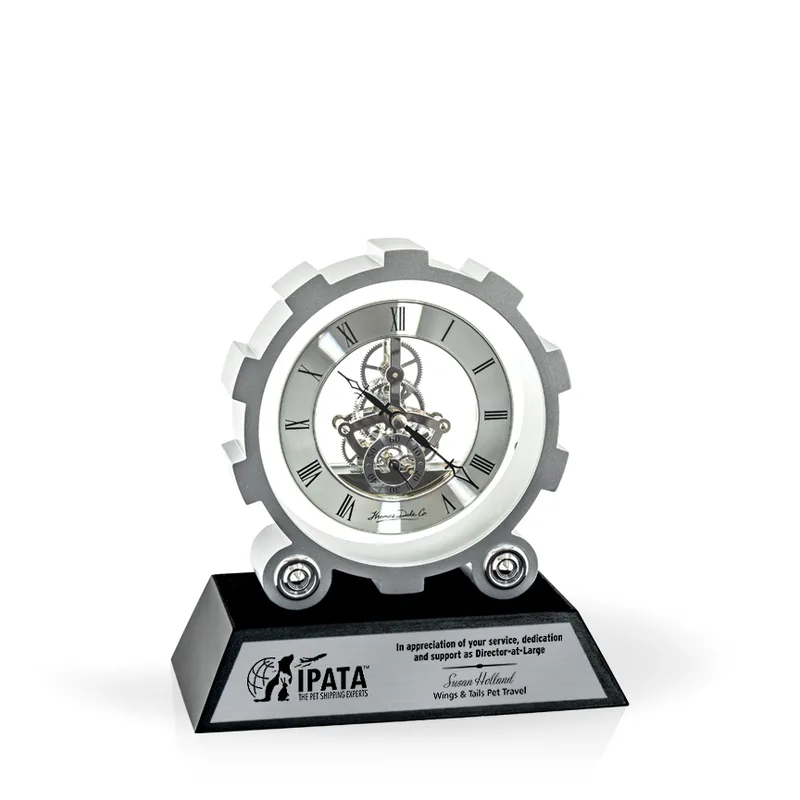 Futuro Metal Desk Clock
