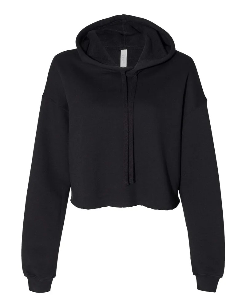 Bella+Canvas® Women's Cropped Fleece Hoodie view 4