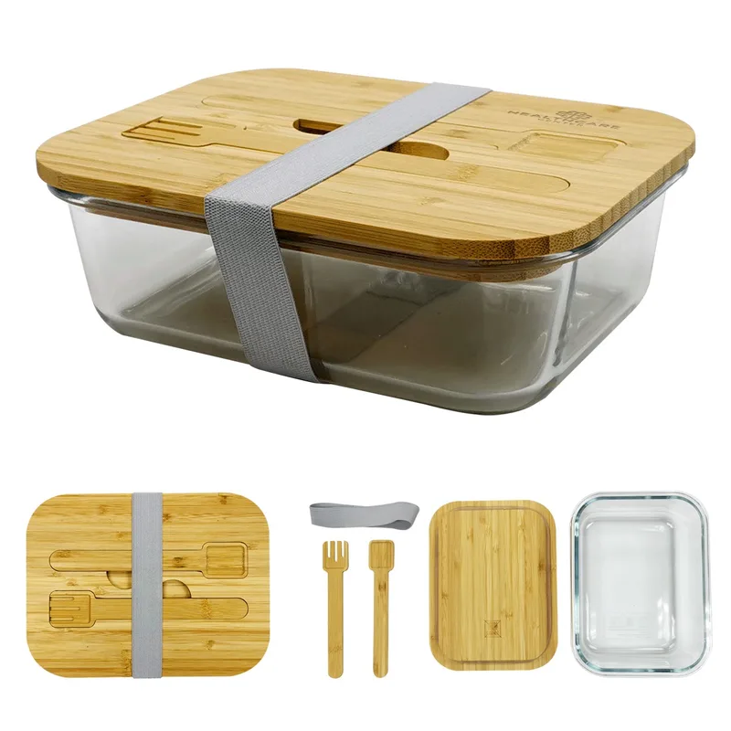 Chow Bella Glass Bento Box view 2