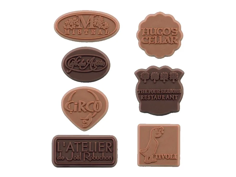 Custom Chocolate Restaurant / Dessert Topper