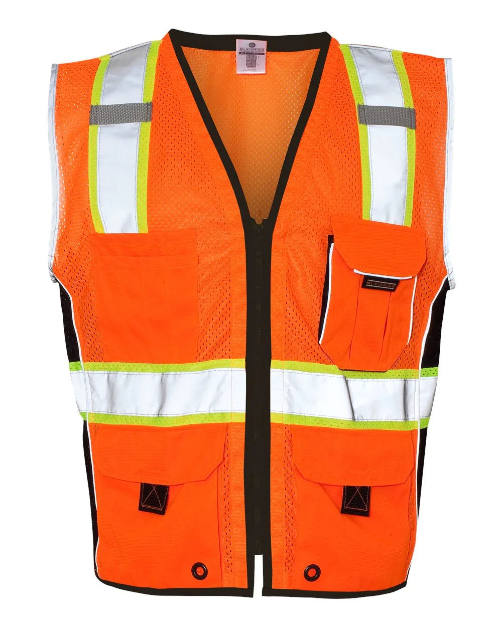 Kishigo® Unisex Premium Black Series® Heavy-Duty Vest view 4