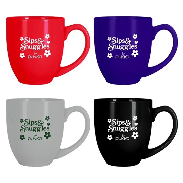 TMA5000C Belmont 16oz Color Bistro Glossy Mug view 2
