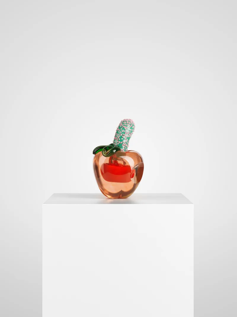 Kosta Boda We Love Apples Clear/Red