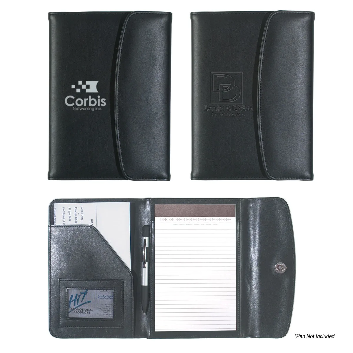Leather Look 5" X 7" Portfolio view 2