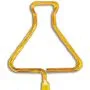 Lab Beaker 1 Inkbend Standard, Bent Pen